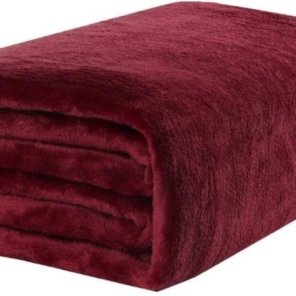 Plush blanket for bed or sofa, 50'x60'